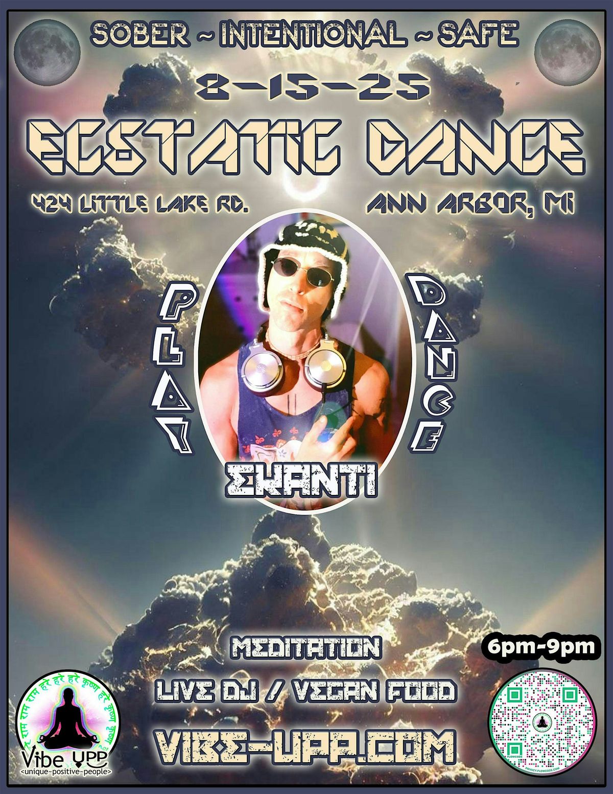 Vibe Upp Presents ~ Ecstatic Dance, 15 August | Event in Ann Arbor | AllEvents