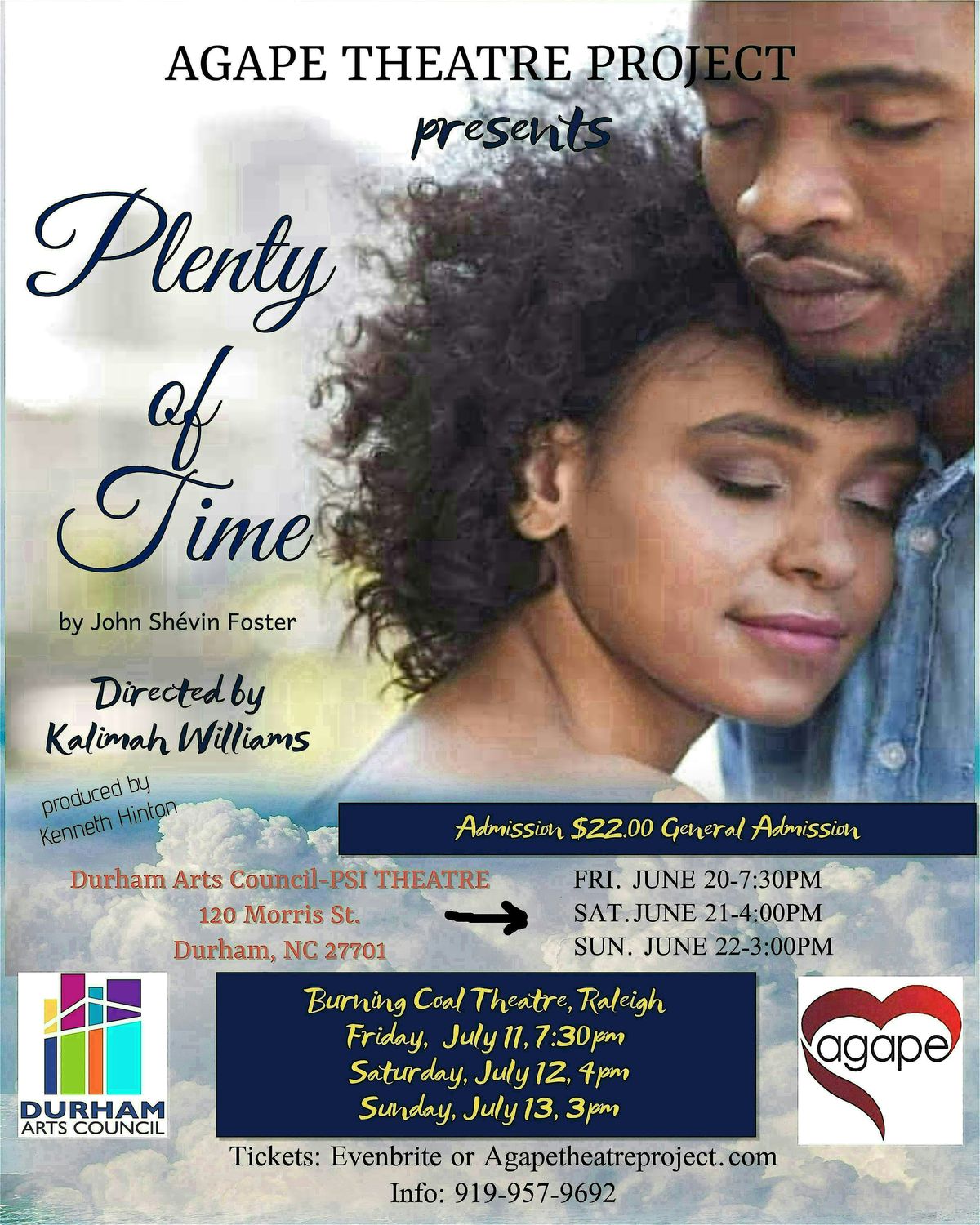 Plenty of Time-Raleigh, 11 July | Event in Raleigh | AllEvents