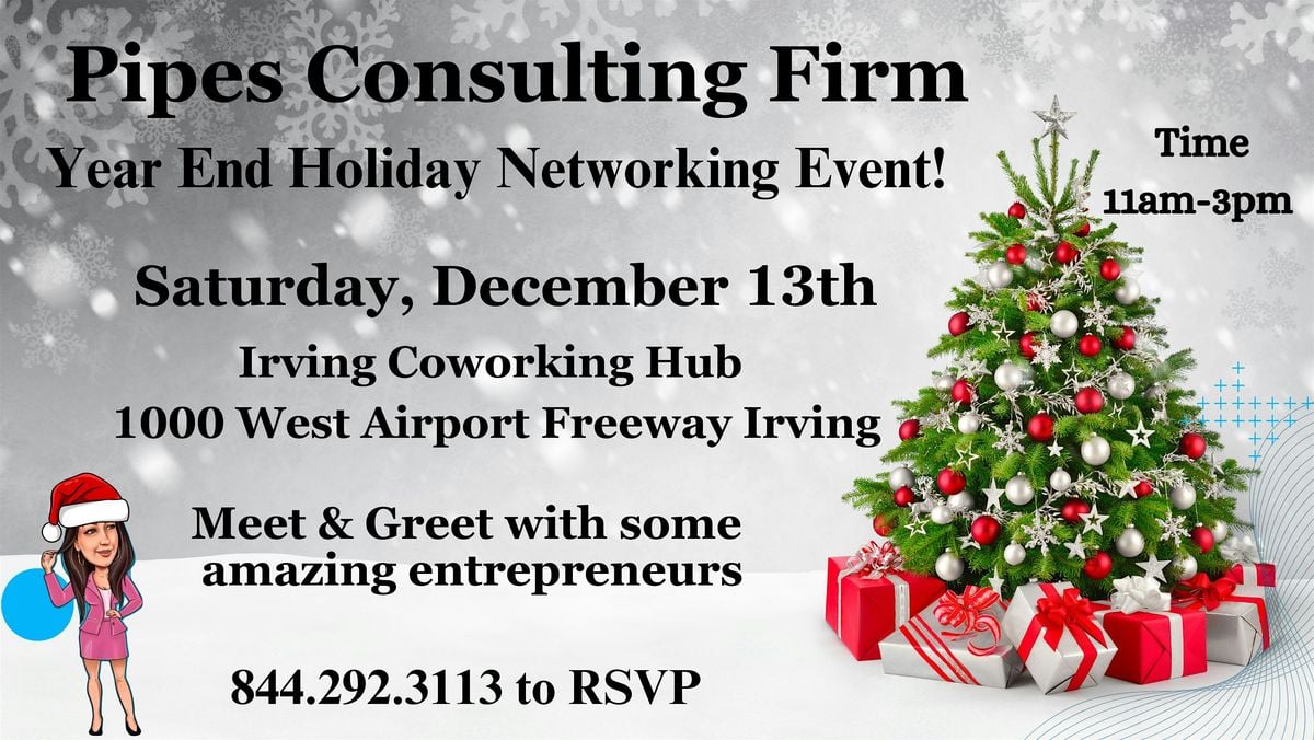 Holiday Networking Event, 13 December | Event in Irving | AllEvents