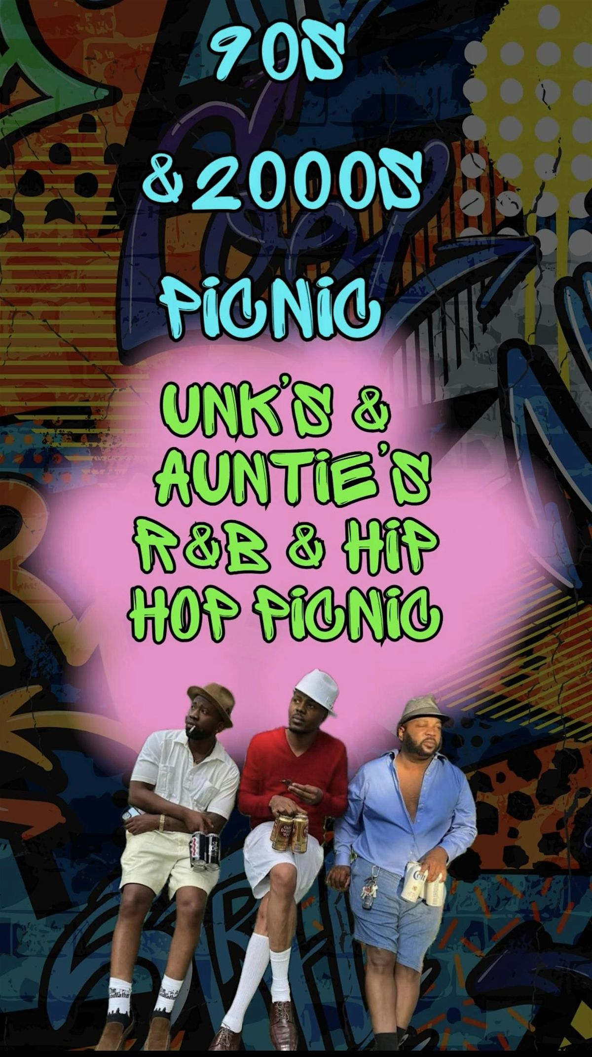 Unk’s & Aunties 90s & 2000s Hip Hop& R&B Picnic, 2 August | Event in Woodbury | AllEvents
