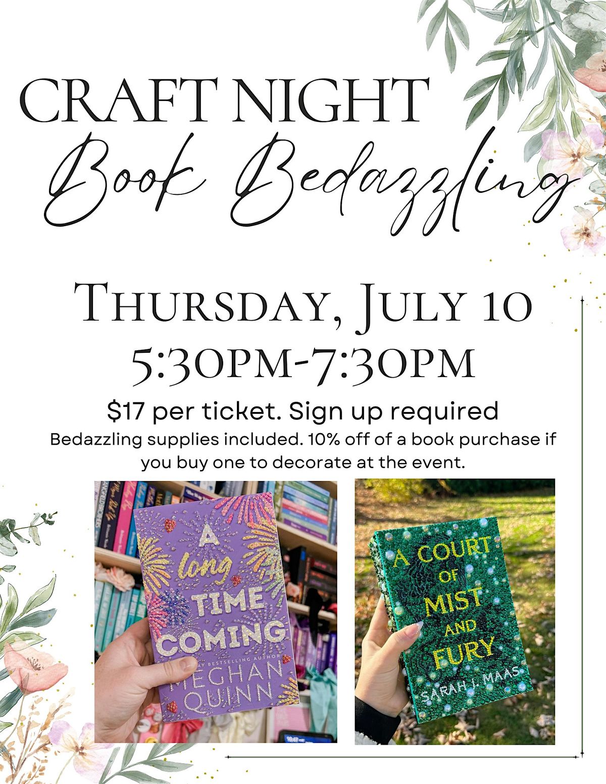 Book Bedazzling, 10 July | Event in Manitowoc | AllEvents