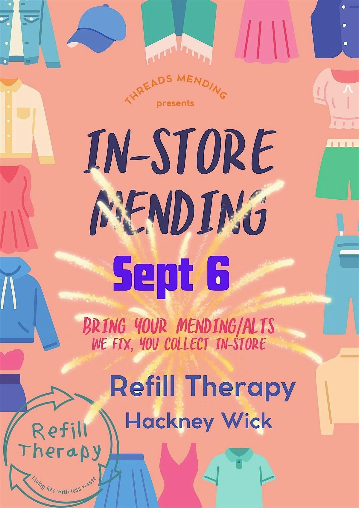 Back To School - InStore Mending Event, 6 September | Event in London | AllEvents