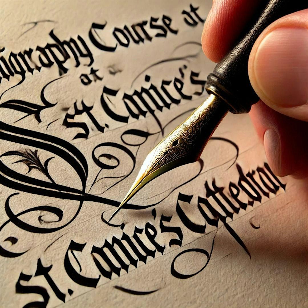 Calligraphy Course at St. Canice’s Cathedral, 23 October | Event in Kilkenny | AllEvents