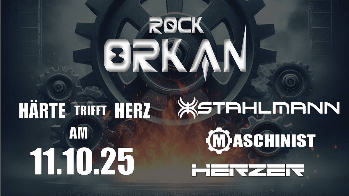 Rock Orkan - Härte trifft Herz, 11 October | Event in Göttingen | AllEvents