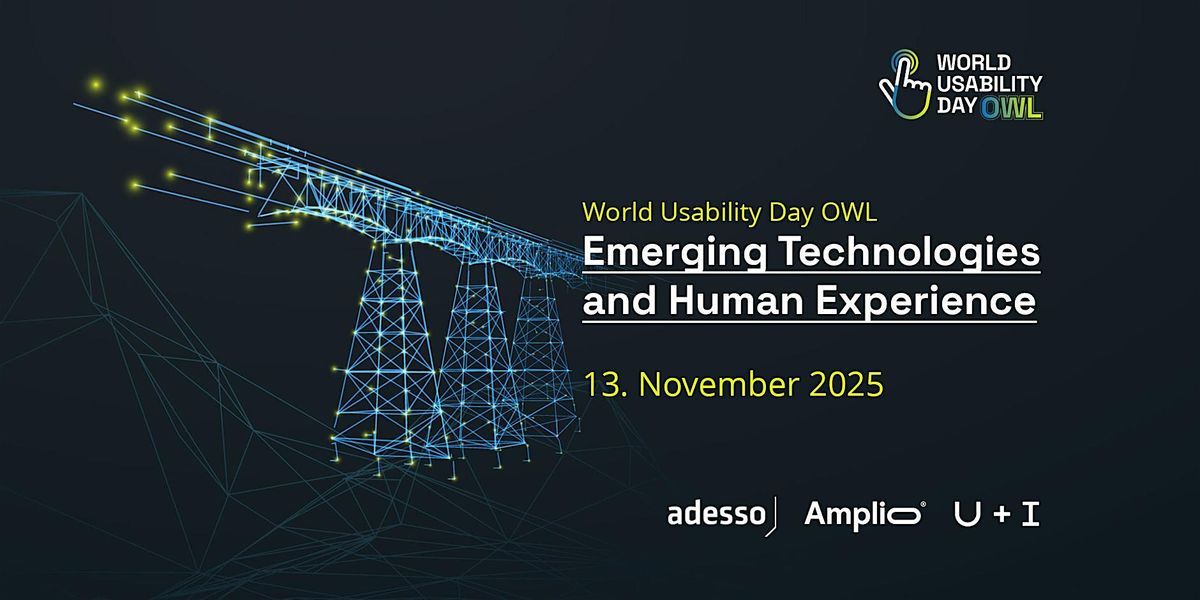 World Usability Day OWL 2025, 13 November | Event in Paderborn | AllEvents