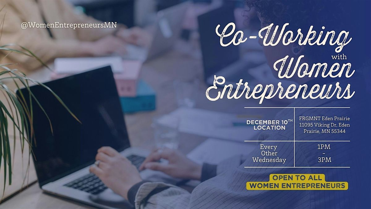 Co-Working Meetup, 10 December | Event in Eden Prairie | AllEvents