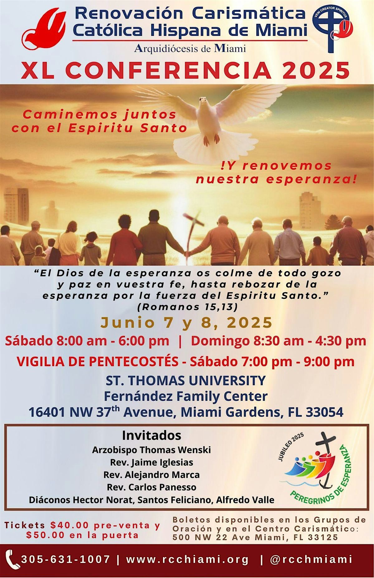 XL Conferencia Carismática 2025, 7 June | Event in Miami Gardens | AllEvents