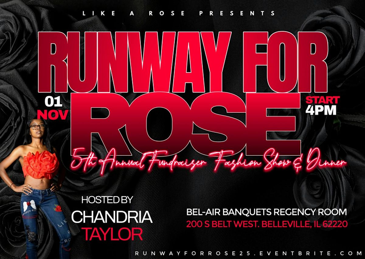 Runway For Rose Fundraiser Fashion Show and Dinner, 1 November | Event in Belleville | AllEvents