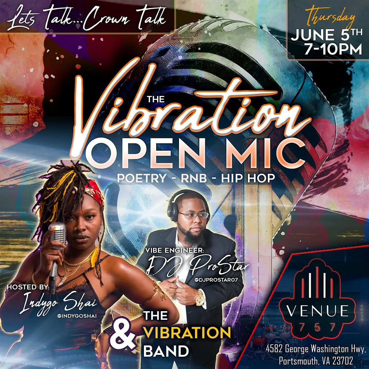 The Vibration | Open Mic Night, 5 June | Event in Portsmouth | AllEvents