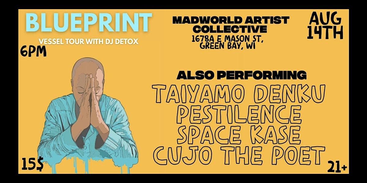 Blueprint Vessel Tour with DJ Detox, 14 August | Event in Green Bay | AllEvents