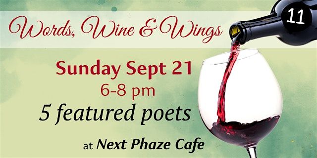 Words Wine & Wings is Back! #11, 21 September | Event in Baltimore | AllEvents