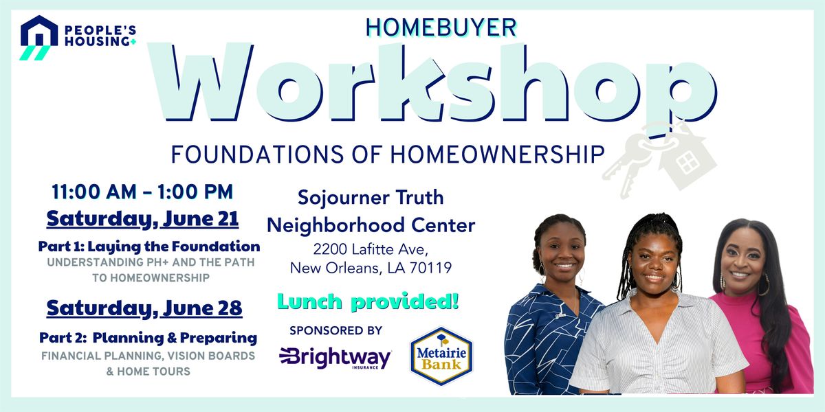 Celebrate National Homeownership Month with PH+!, 21 June | Event in New Orleans | AllEvents