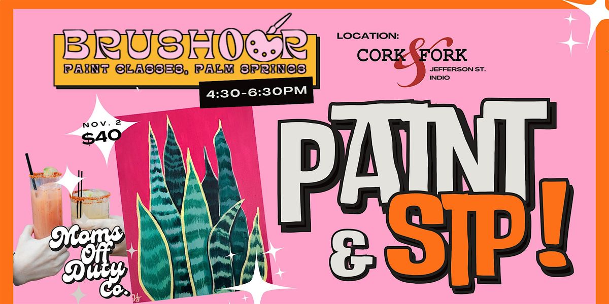 Moms Off Duty Co. Paint & Sip, 2 November | Event in Indio | AllEvents