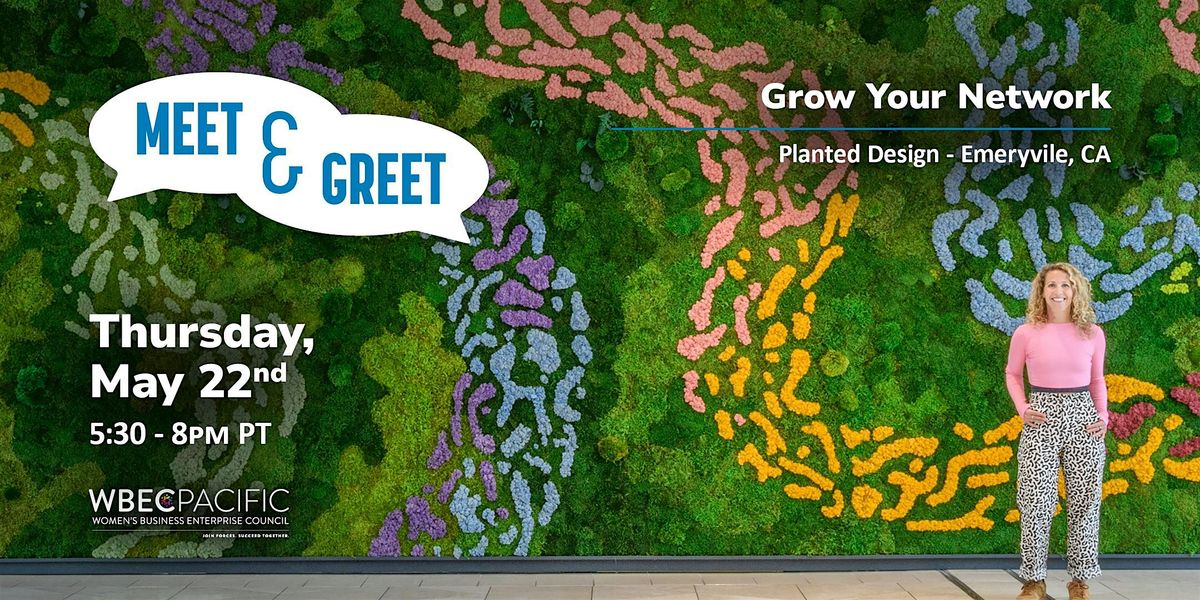 North Bay Meet & Greet @ Planted Design, 22 May | Event in Emeryville | AllEvents