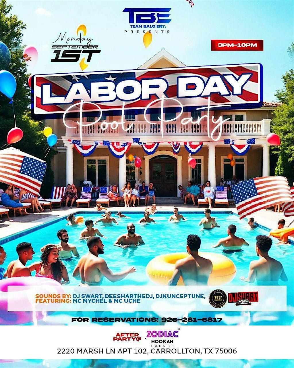 LABOR DAY POOL PARY, 1 September | AllEvents