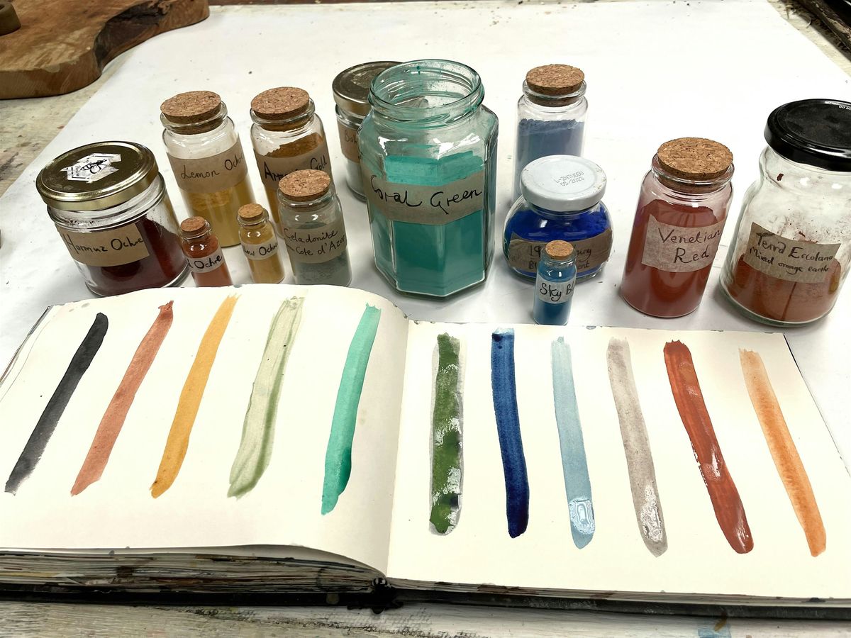 Paint making with natural pigments, 12 October | Event in Dunbar | AllEvents