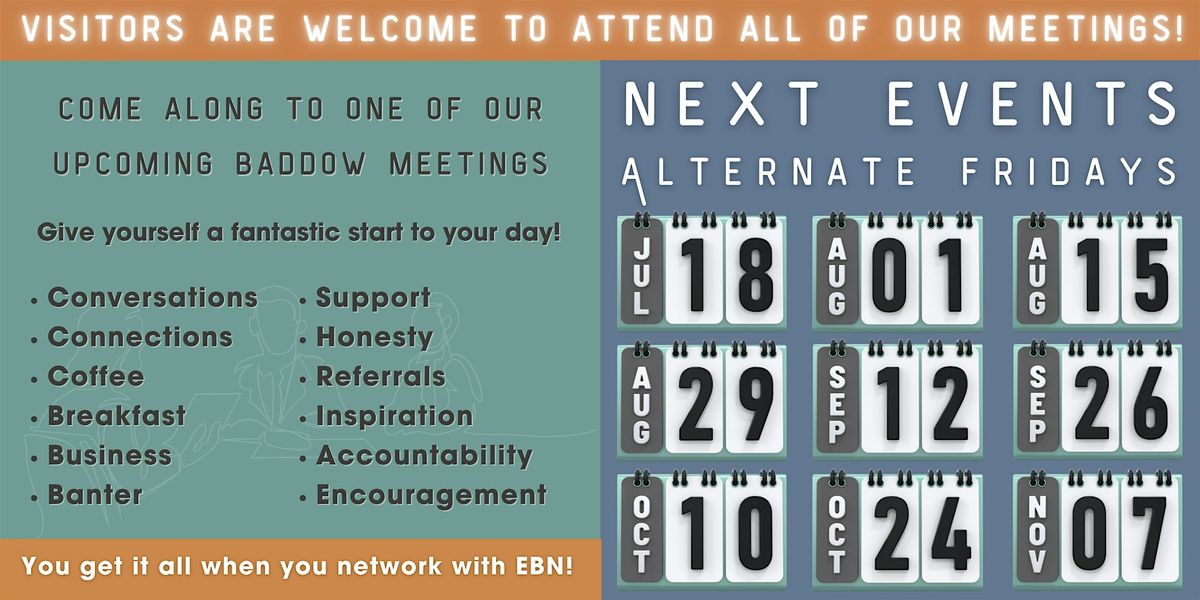 Baddow Breakfast Networking events for business owners & professionals | Event in Chelmsford Essex | AllEvents