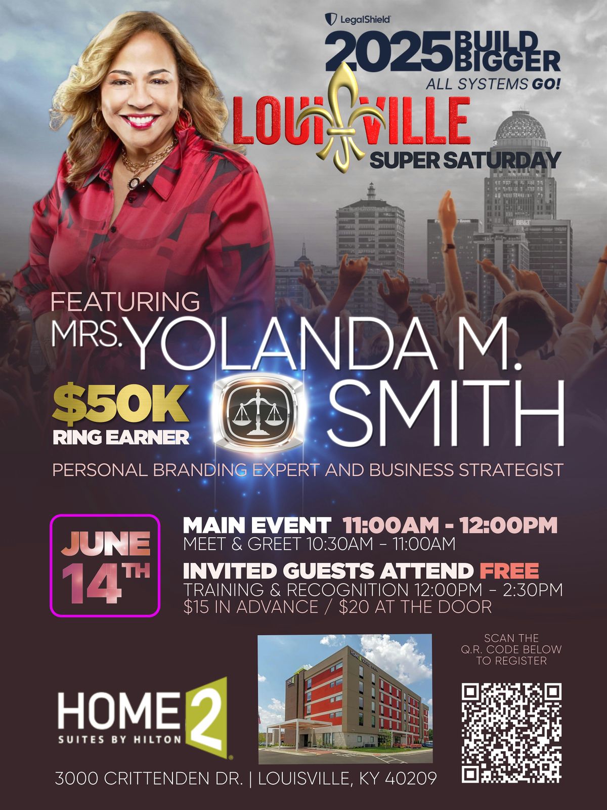 Louisville Super Saturday Feat. Yolanda Smith, 14 June | Event in Louisville | AllEvents