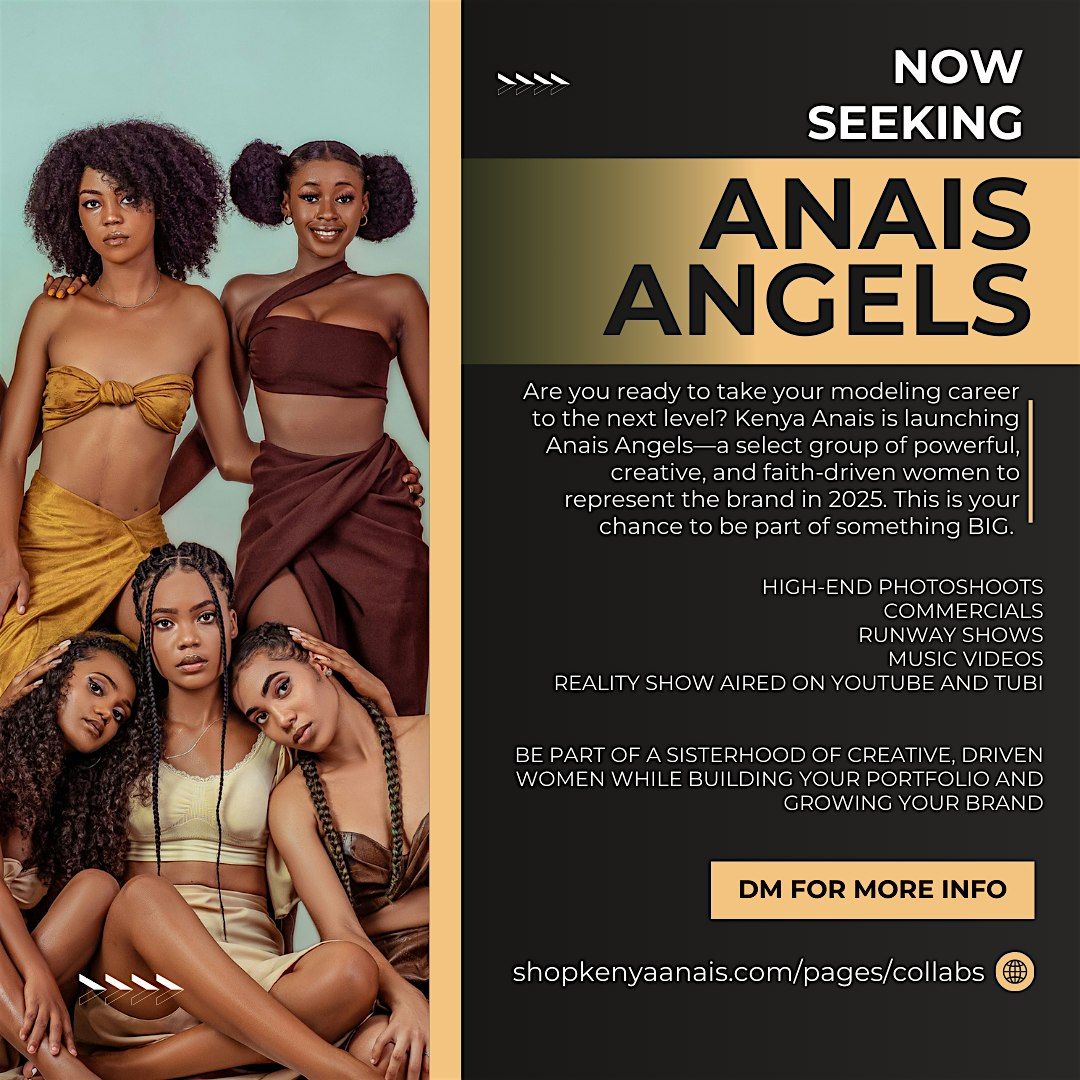 Anais Angels Casting Call, 31 May | Event in Houston | AllEvents