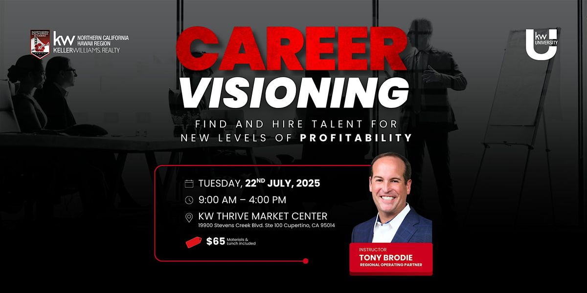 Career Visioning  w/ Tony (Cupertino) | Event in Cupertino | AllEvents
