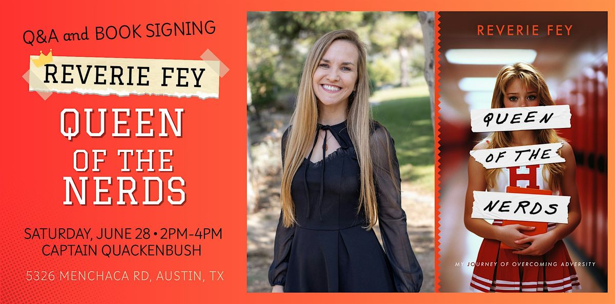 Author Signing: Reverie Fey signs her memoir Queen of the Nerds, 28 June | Event in Austin | AllEvents