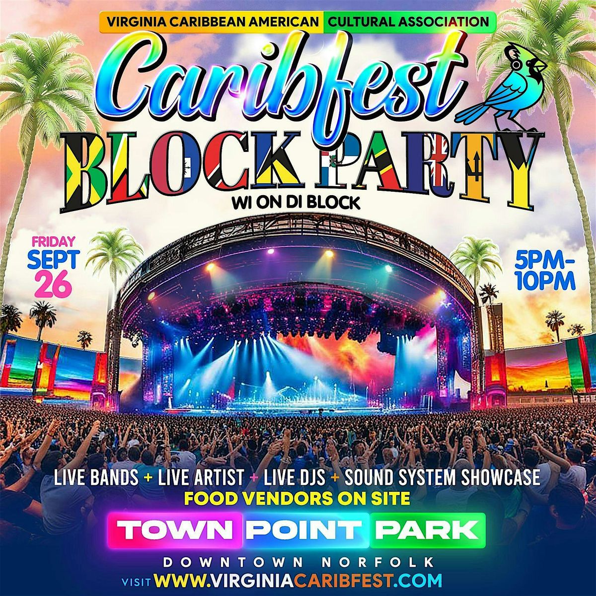 CaribFest BLOCK PARTY, 26 September | Event in Norfolk | AllEvents
