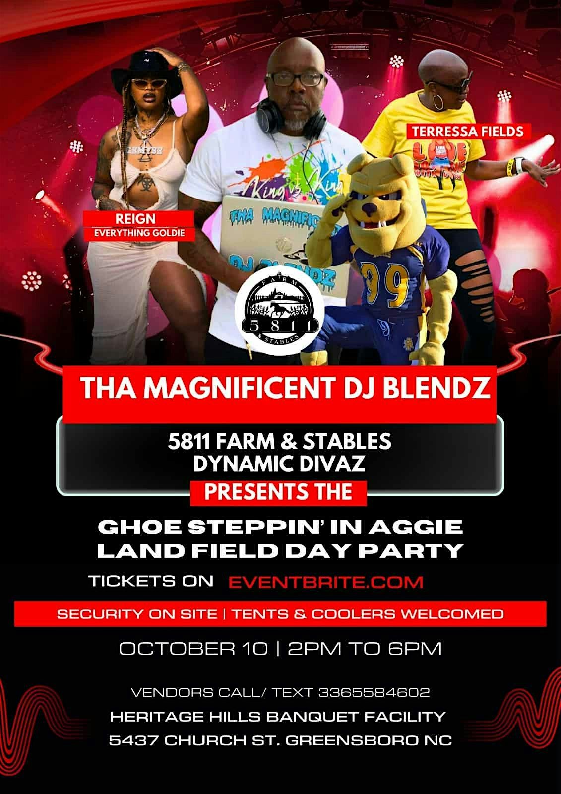 GHOE Steppin in Aggie Land Field Party, 10 October | Event in Greensboro | AllEvents