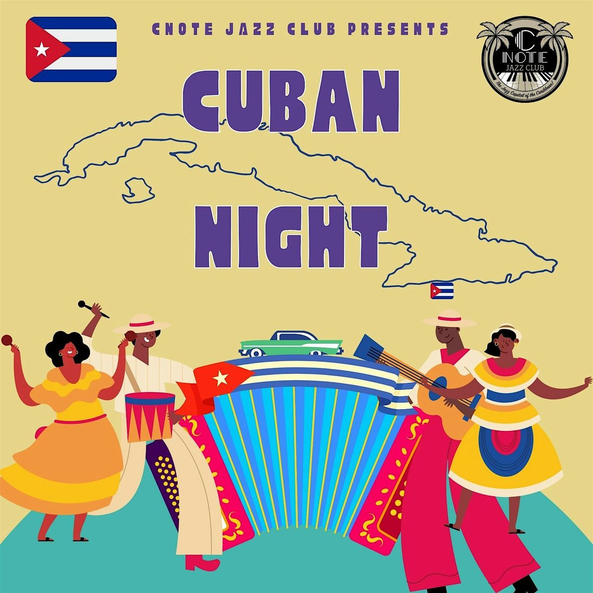 CUBAN NIGHT FEAT. JESÚS ALGARÍN & CUBANÍSIMO, 28 June | Event in Luquillo | AllEvents