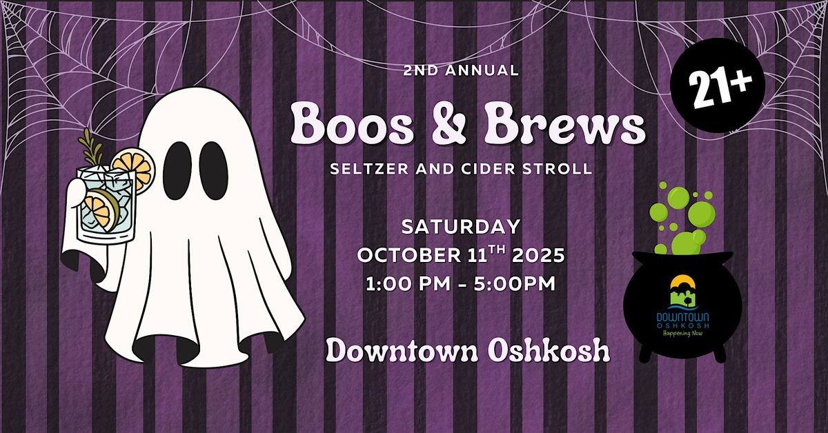 Downtown Oshkosh Boos + Brews 2025, 11 October | Event in Oshkosh | AllEvents