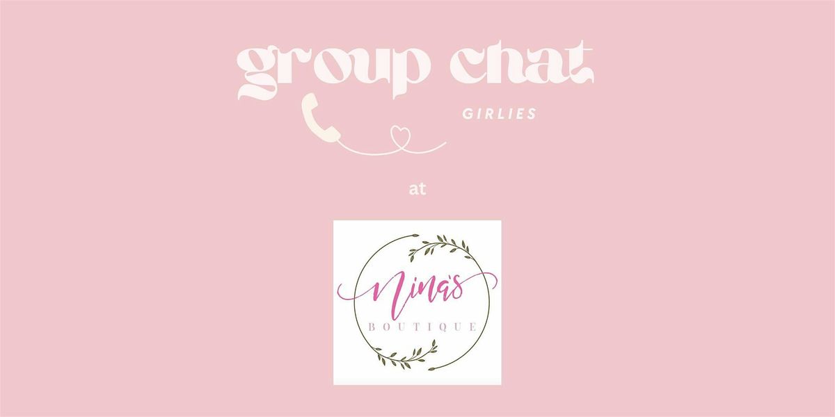 Group Chat Girlies: Comedy and Conversations at Nina's Boutique, 16 October | Event in Cornelius | AllEvents