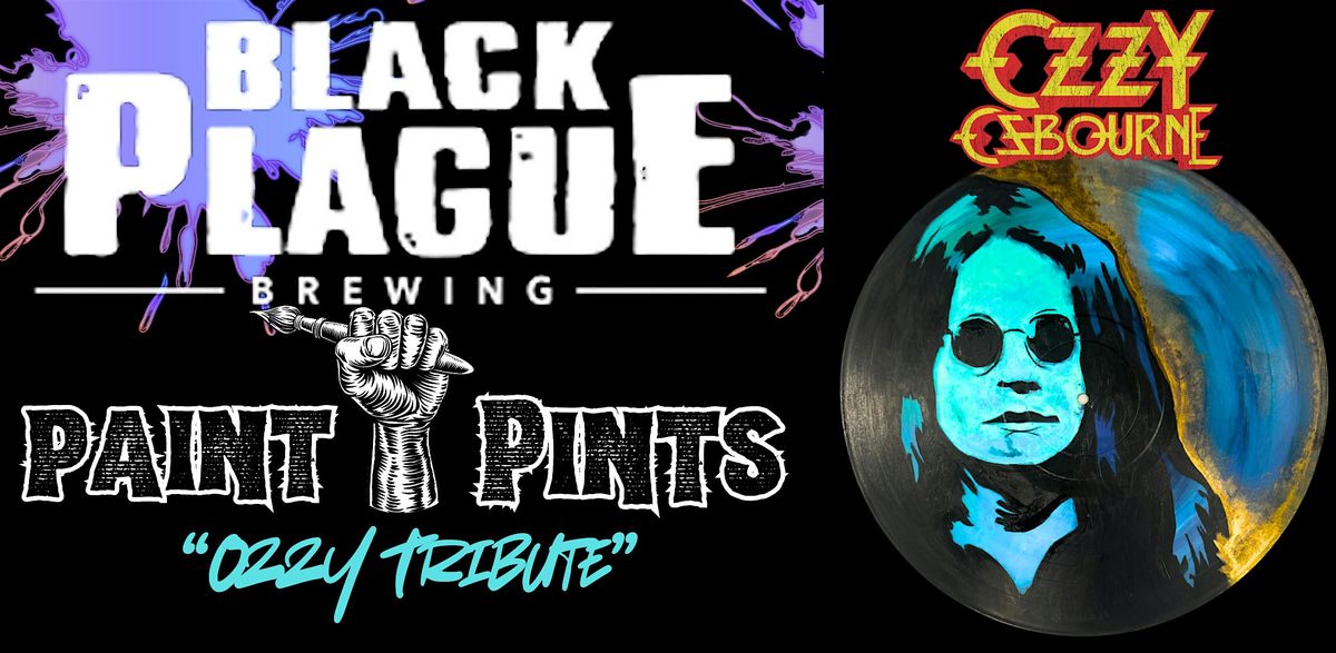 Ozzy Tribute - Paint and Pints at Black Plague Brewery, 31 August | Event in Oceanside | AllEvents