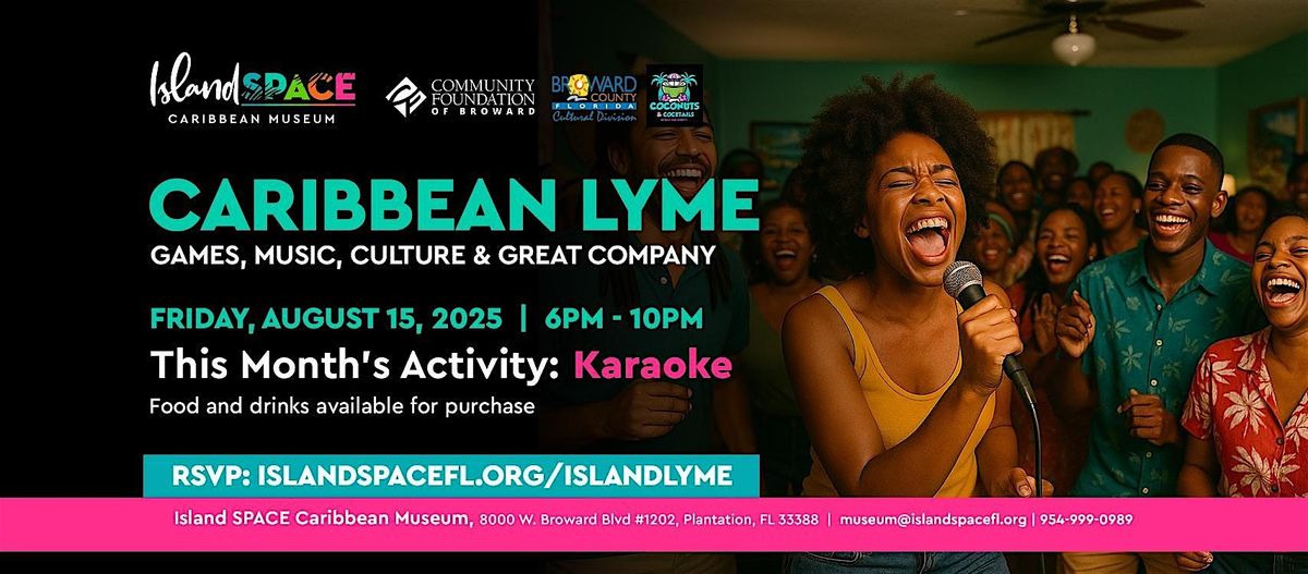 Island SPACE Caribbean Lyme, 15 August | Event in Plantation | AllEvents