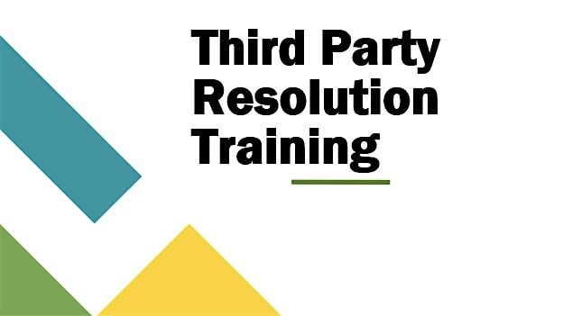 Third Party Resolution Training, 24 October | Event in East Lansing | AllEvents