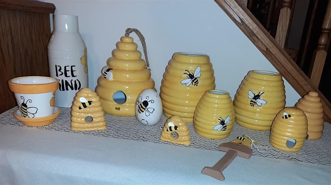 Painting Ceramic Bee Hive Class, 3 May | Event in Newton Falls | AllEvents
