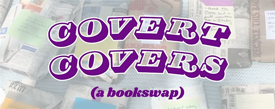 Covert Covers (a bookswap), 24 August | Event in Brooklyn | AllEvents