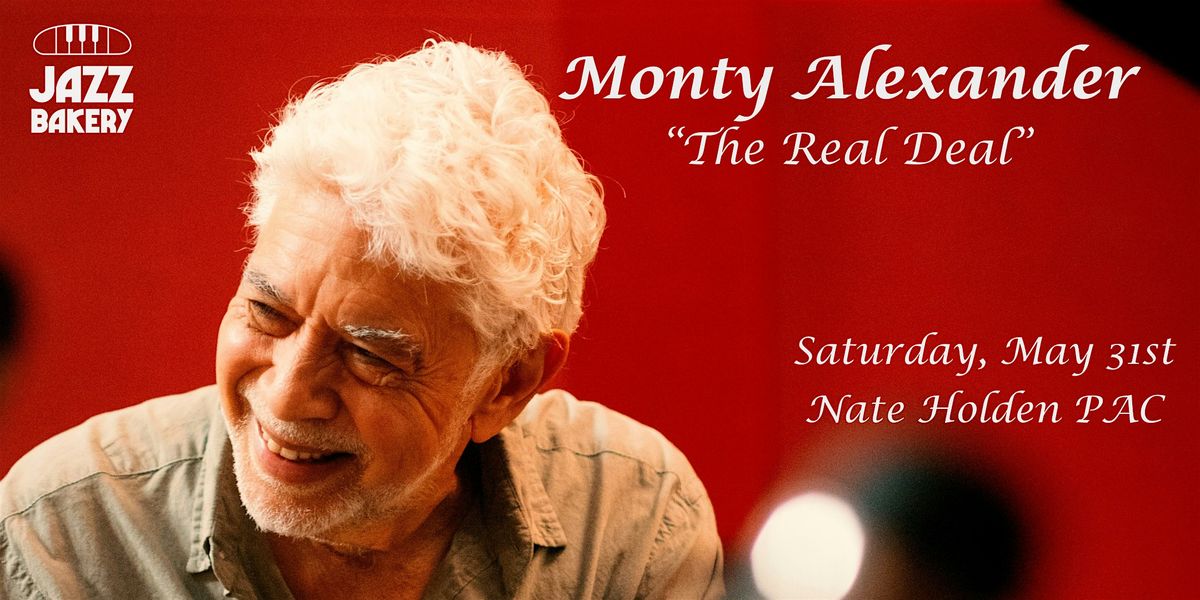 Monty Alexander "The Real Deal", 31 May | Event in Los Angeles | AllEvents