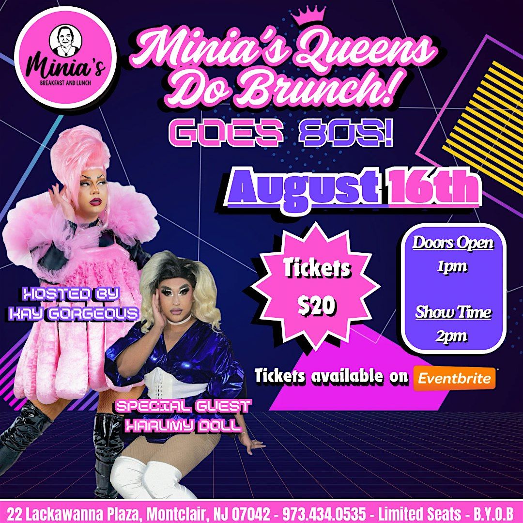 Minias Queens Do Brunch, 16 August | Event in Montclair | AllEvents