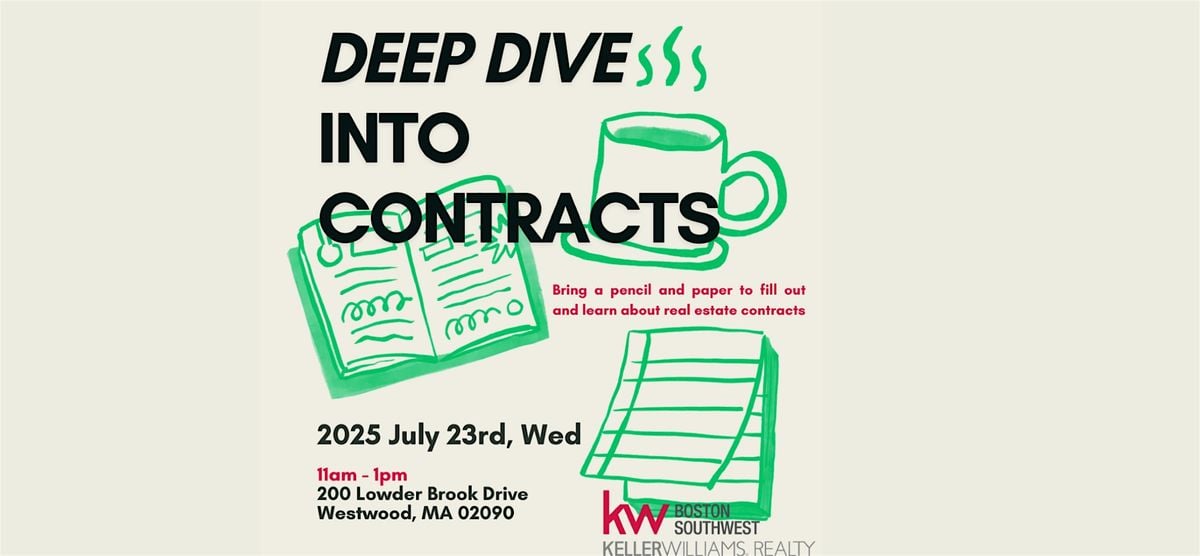 Deep Dive into Real Estate Contracts - Hands-On Workshop! | Event in Westwood | AllEvents