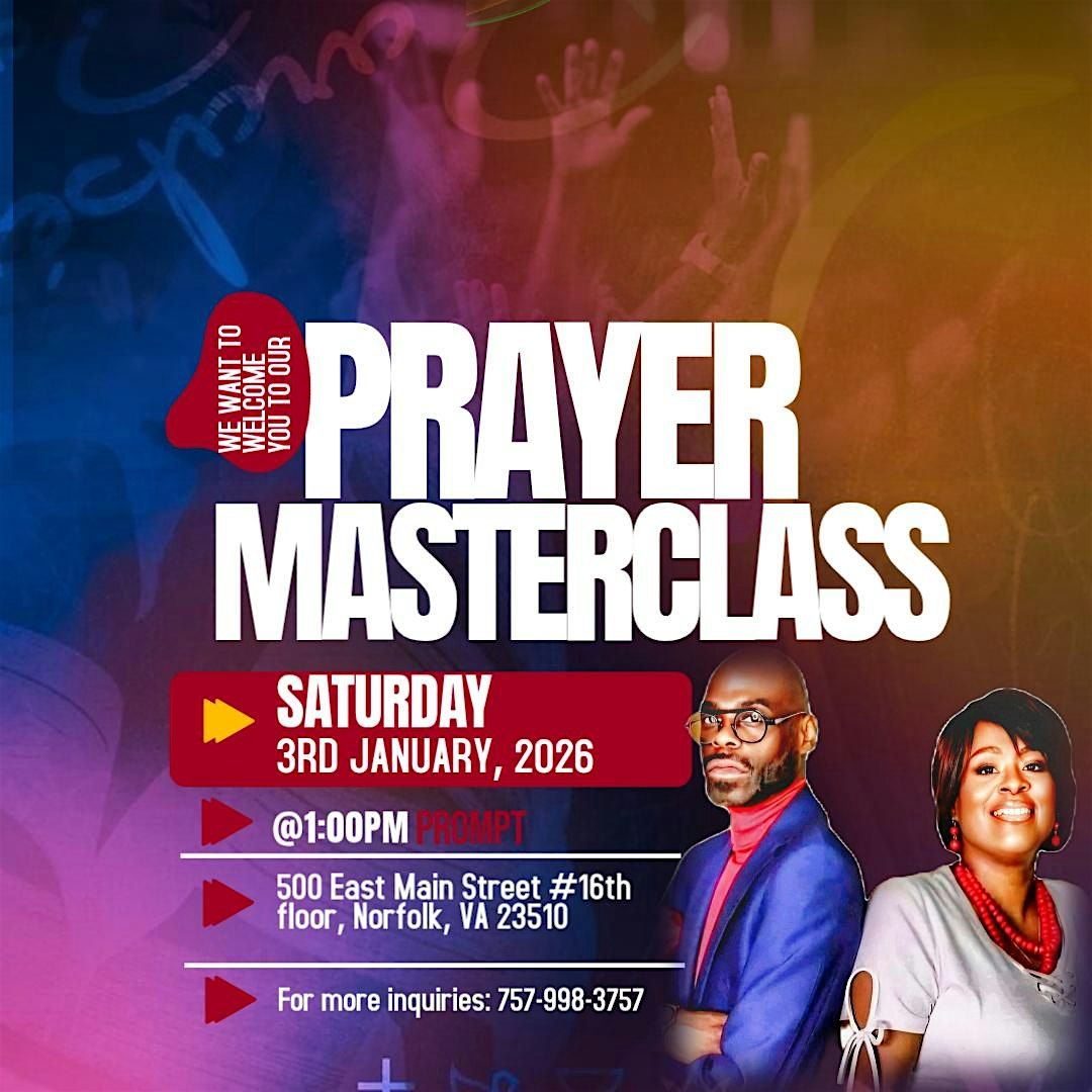 PRAYER MASTERCLASS: UNDERSTANDING THE ART OF PRAYER, 3 January | Event in Norfolk | AllEvents