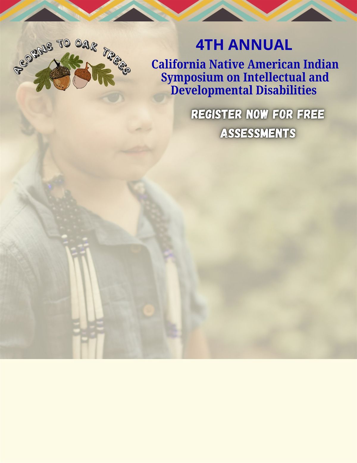 4th Annual California Native American Indian I/DD Symposium Assessments, 22 October | Event in Bakersfield