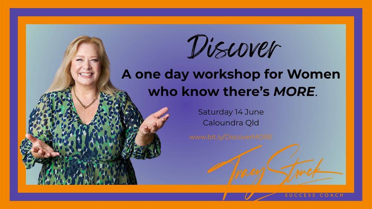 Discover - a One Day Workshop for Women Entrepreneurs, 14 June | Event in Caloundra | AllEvents
