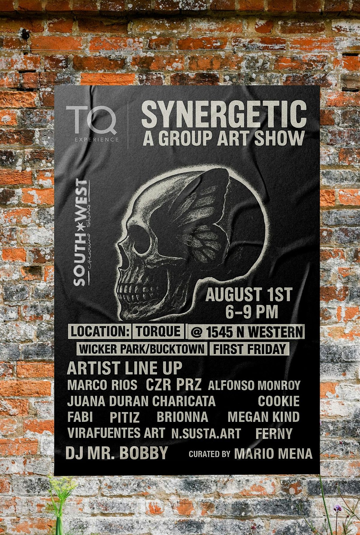 Synergetic: A Group Art Show | August 1 | 6–9 PM | TQ Experience, 1 September | Event in Chicago | AllEvents