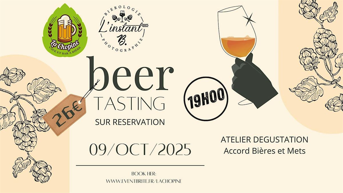 Accord Bières et Mets / La Chopine, 9 October | Event in Fontenay-le-Comte | AllEvents