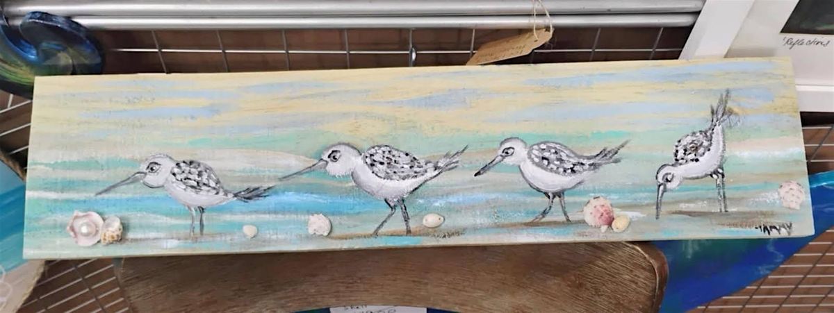 Multi Media Sandpiper Wall Hanging, 9 August | Event in Ormond Beach | AllEvents