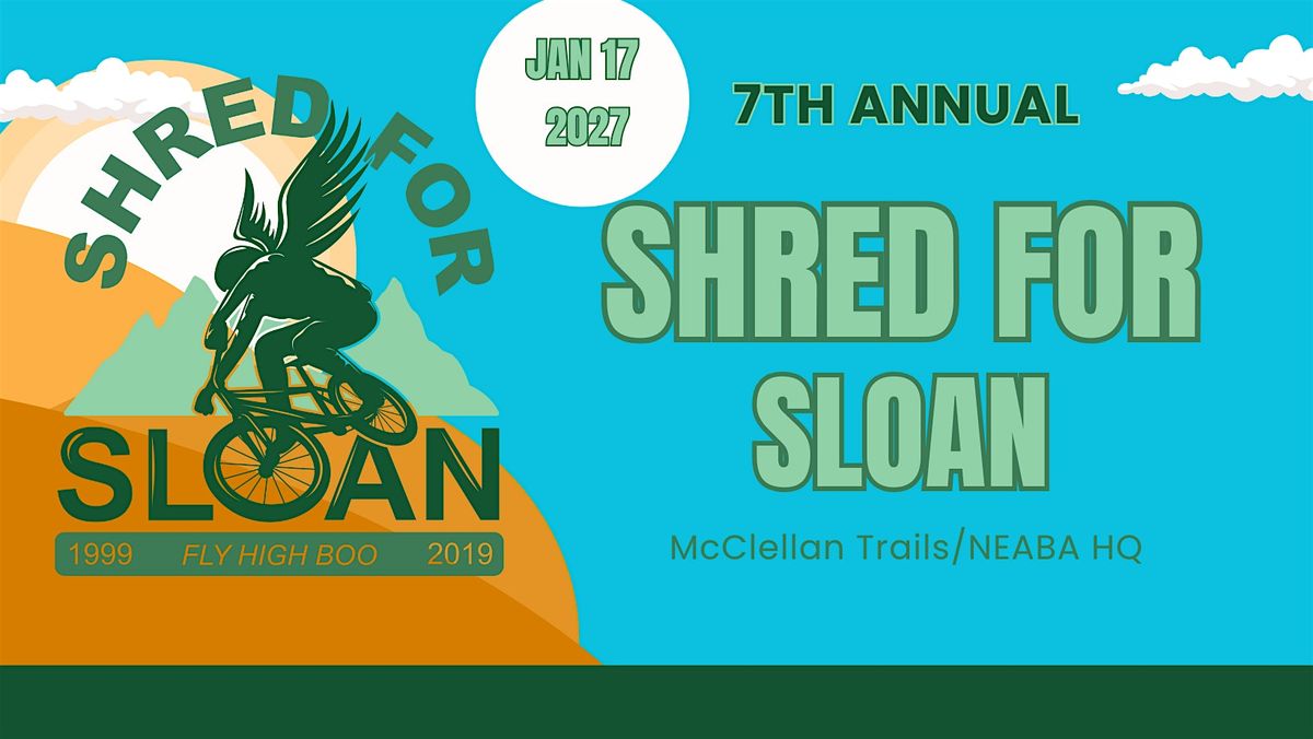 The 7th Annual Shred For Sloan, 17 January | Event in Anniston | AllEvents
