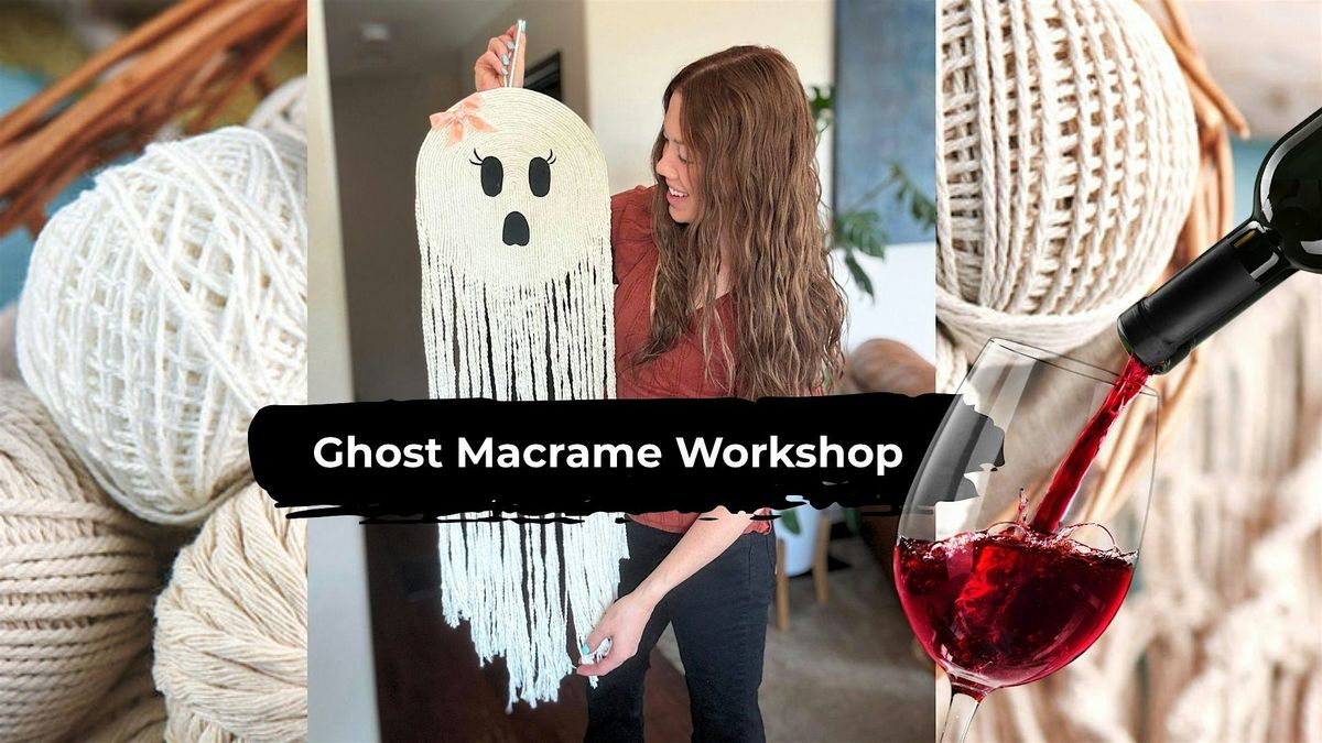 Large Ghost Macrame Class | Art & Wine Workshops, 4 September | Event in Colorado Springs | AllEvents