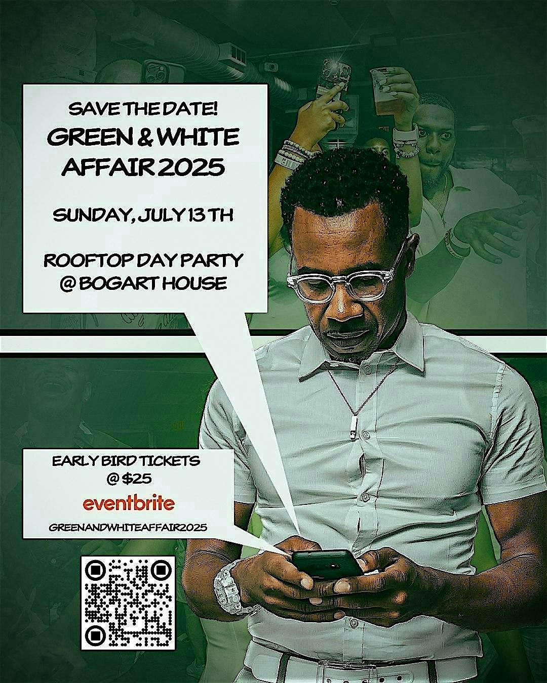 Green and White Affair 2025, 13 July | Event in Brooklyn | AllEvents