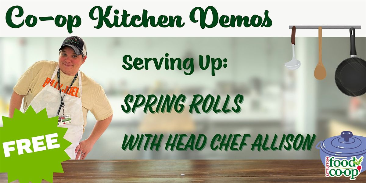 Co-op Kitchen Demo w/ Chef Allison, 7 June | Event in Littleton | AllEvents