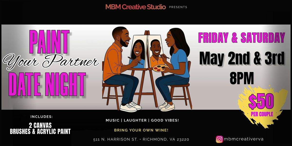 Paint Your Partner Date Night | Event in Richmond | AllEvents