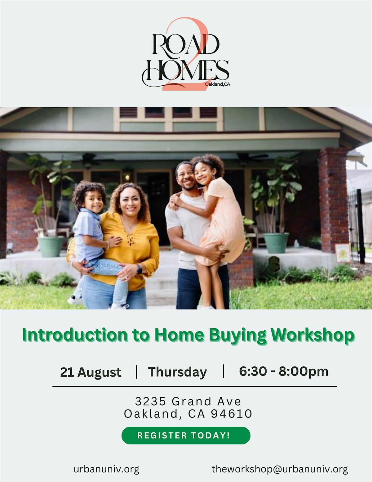 Introduction to Homebuying, 21 August | Event in Oakland | AllEvents